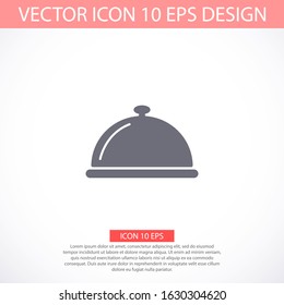 Restaurant cloche vector icon , design Restaurant cloche . illustration Restaurant cloche . Best Restaurant cloche