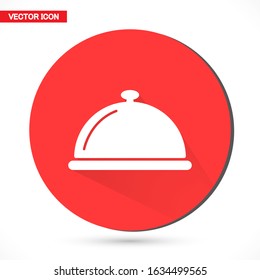 Restaurant cloche vector icon , design Restaurant cloche . illustration Restaurant cloche . Best Restaurant cloche