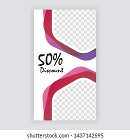 Restaurant Concept Social Media banner Template Design. Anyone can use This Design Easily. Promotional web banner for social media. Elegant sale and discount promo - Vector.