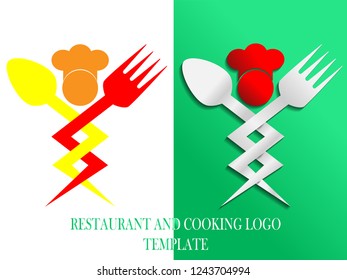 Restaurant and Cooking logo template , Eps10 vector template. 
