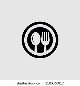 Restaurant cutlery circular