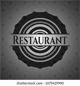 Restaurant dark badge