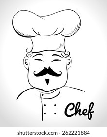 Restaurant design over white background, vector illustration.