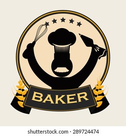 Restaurant design over white background, vector illustration.