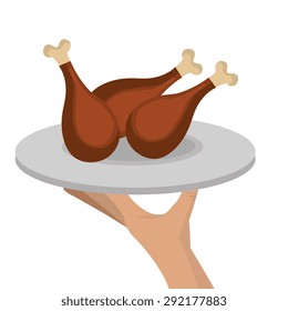 Restaurant digital design, vector illustration eps 10.