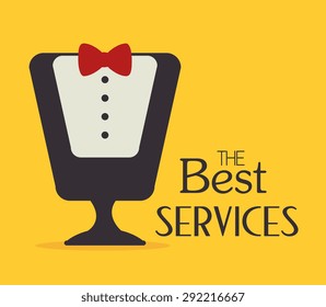 Restaurant digital design, vector illustration eps 10.
