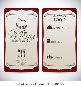 Restaurant digital design, vector illustration eps 10.
