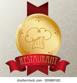 Restaurant digital design, vector illustration eps 10.
