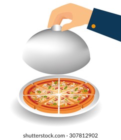 Restaurant digital design, vector illustration eps 10.
