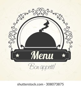 Restaurant digital design, vector illustration eps 10.