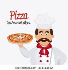 Restaurant digital design, vector illustration eps 10.