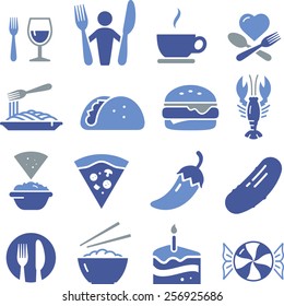 Restaurant and dining icons