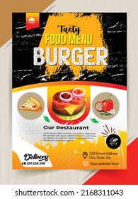 Restaurant Discount Food Burger Flyer Design, Todays Menu Snake Chinese Meal Ad Template, Delicious Fast Food Pizza Poster