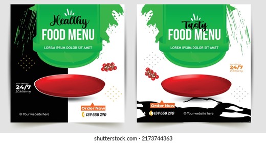 Restaurante con descuento comida Burger Flyer Design, Todays Menu snet Chinese food and Template, Delicious Fast Food Pizza Poster, social media post template Banner