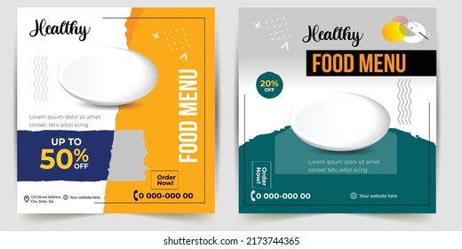 Restaurant discount food Burger Flyer Design, Todays Menu snake Chinese meal ad Template, Delicious Fast Food Pizza Poster, social media post template Banner