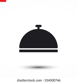 Restaurant dish vector