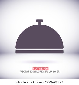 Restaurant dish Vector icon