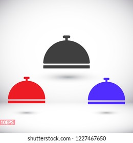 Restaurant dish Vector icon