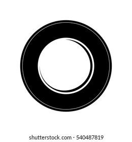 Restaurant dishware utensil icon vector illustration graphic design