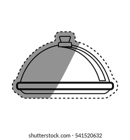 Restaurant dishware utensil icon vector illustration graphic design