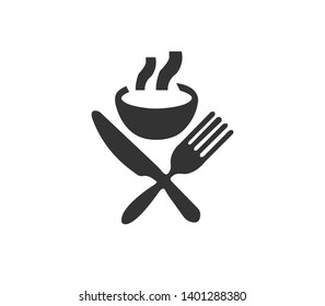 restaurant eating icon  simple vector illustration 