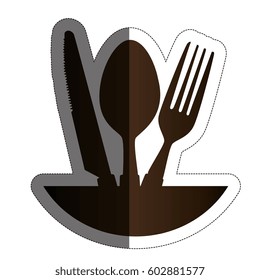 restaurant emblem design