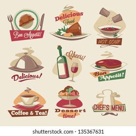 Restaurant emblems