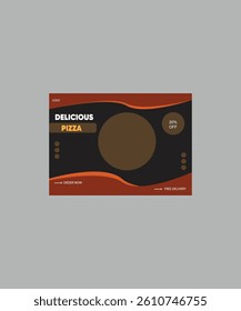 Restaurant fast food menu post design 