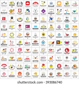 Restaurant Flat Icons Set-Isolated On White Background.Vector Illustration,Graphic Design.Colorful Icons.For Web,Websites,Print,Presentation Templates,Mobile Applications And Promotional Materials
