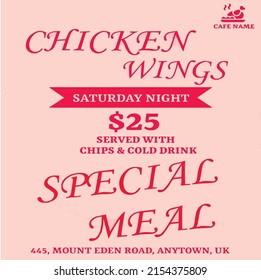 Restaurant flyer, Fast Food Flyer Design Template cooking, café and restaurant menu, food ordering, junk food. Pizza, Burger, French fries and Soda. Vector illustration for banner, poster, flyer, cove