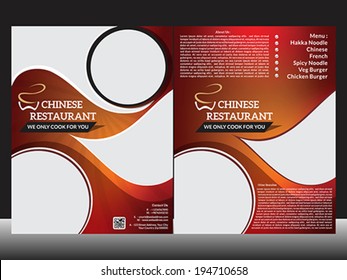 Restaurant Flyer Template Vector illustration 