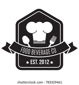 Restaurant Food Beverages Badges Labels Stock Vector (royalty Free 