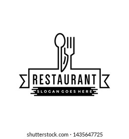 Restaurant Food and Drink Graphic Vector Logo Design