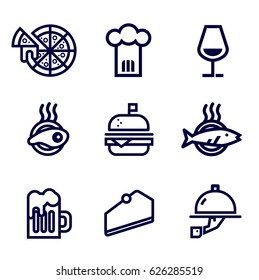 Restaurant Food And Drink Icon Pack