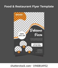 Restaurant Food Flyer Template,
Food Delivery Flyer Template,Restaurant Discount Offer , Product Promotion Flyer Template
