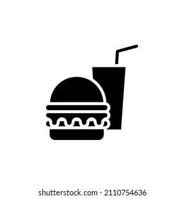 Restaurant, Food, Kitchen Solid Vector Icon Design Concept, Suitable For Any Purposes.