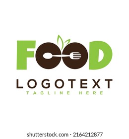 Restaurant food logo design vector image