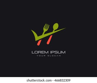 Restaurant Food Logo Vector Illustration