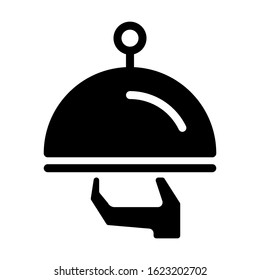 restaurant food service icon vector