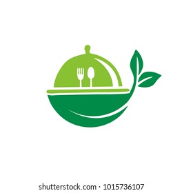 restaurant fruit natural logo