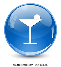 restaurant glass button