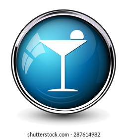 restaurant glass button