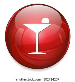restaurant glass button