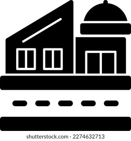 Restaurant Glyph Vector Icon Design