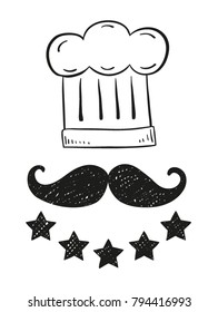Restaurant hand drawn logo