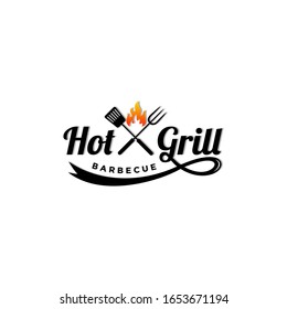 Restaurant Hot Grill Logo Templates