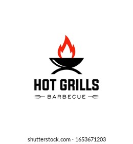 Restaurant Hot Grill Logo Templates