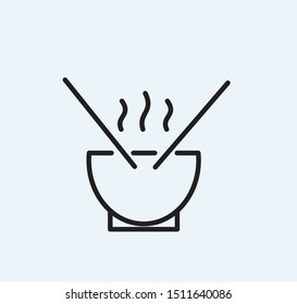 Restaurant icon bowl icon vector illustration