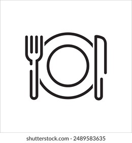 Restaurant Icon Colection Vector Element