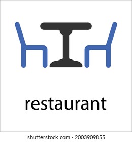 restaurant icon design vector graphics